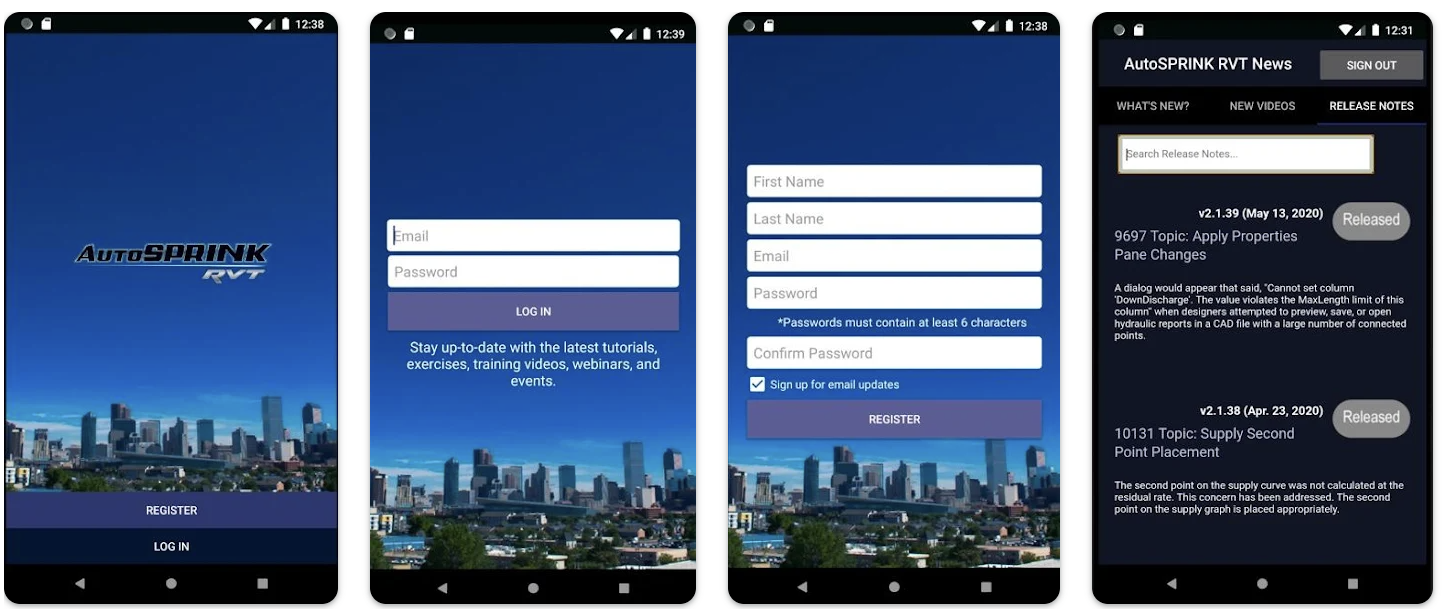 AutoSPRINK RVT News app screenshot